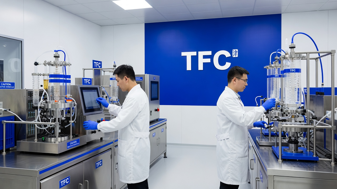 TFC peptide synthesis